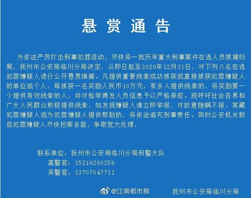 江西一男子杀人在逃，深度探究背后的原因与寻求解决之道