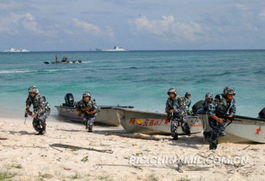 黄海海域实兵演习，锤炼海战硬功，捍卫海洋权益