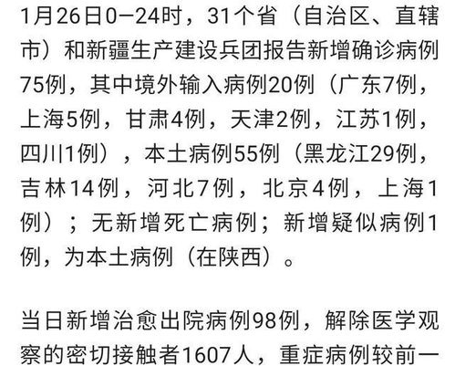 疫情新动态，31省份新增75例本土病例，河北等五省份面临挑战