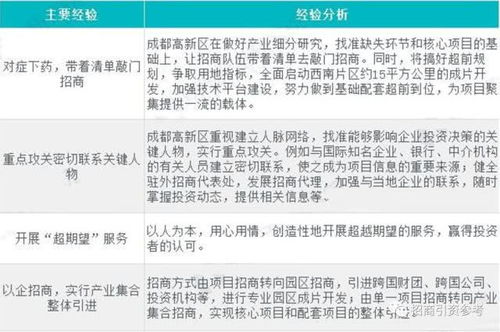 招商引资，策略、实践与成功案例分析