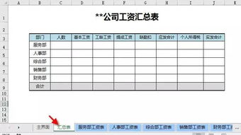 工资表的制作，掌握企业财务的魔法棒