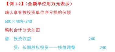 权益法核算，投资会计的精髓与实践指南