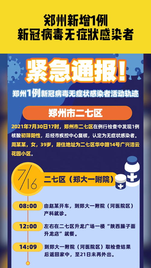 郑州市新增1例无症状感染者，理解无症状感染者及其对社区的影响