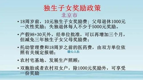 独生子女津贴，政策解析与影响评估