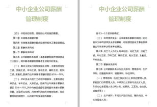 探究工资薪金制度，公平与激励的平衡艺术