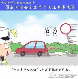 国庆长假，安全出行，预防交通事故的全面指南