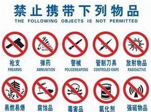 飞行安全须知，揭秘坐飞机时禁止携带的物品清单