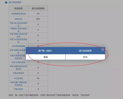 深入了解进口关税税率查询，指南、实例与策略