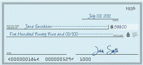 支票填写指南，如何正确填写支票样本