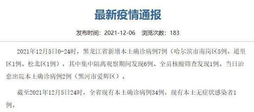 黑龙江疫情警报，新增15例本土确诊，我们如何共同应对？