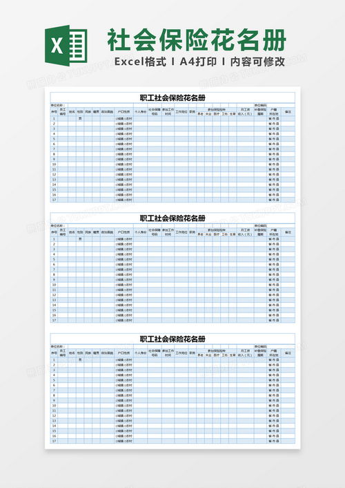 职工社会保险花名册，管理与优化指南